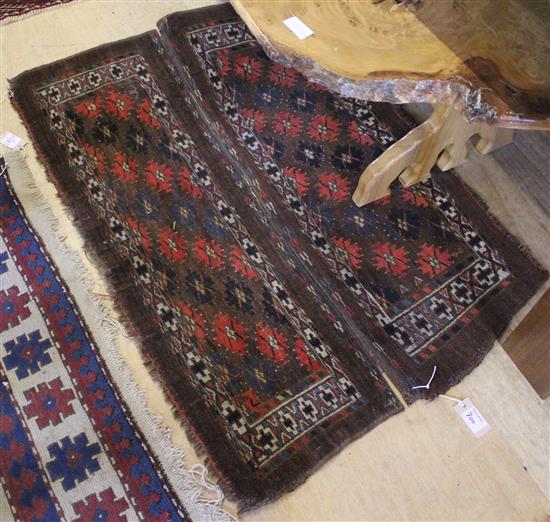 Pair Tekke Bokhara rugs